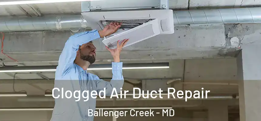  Clogged Air Duct Repair Ballenger Creek - MD